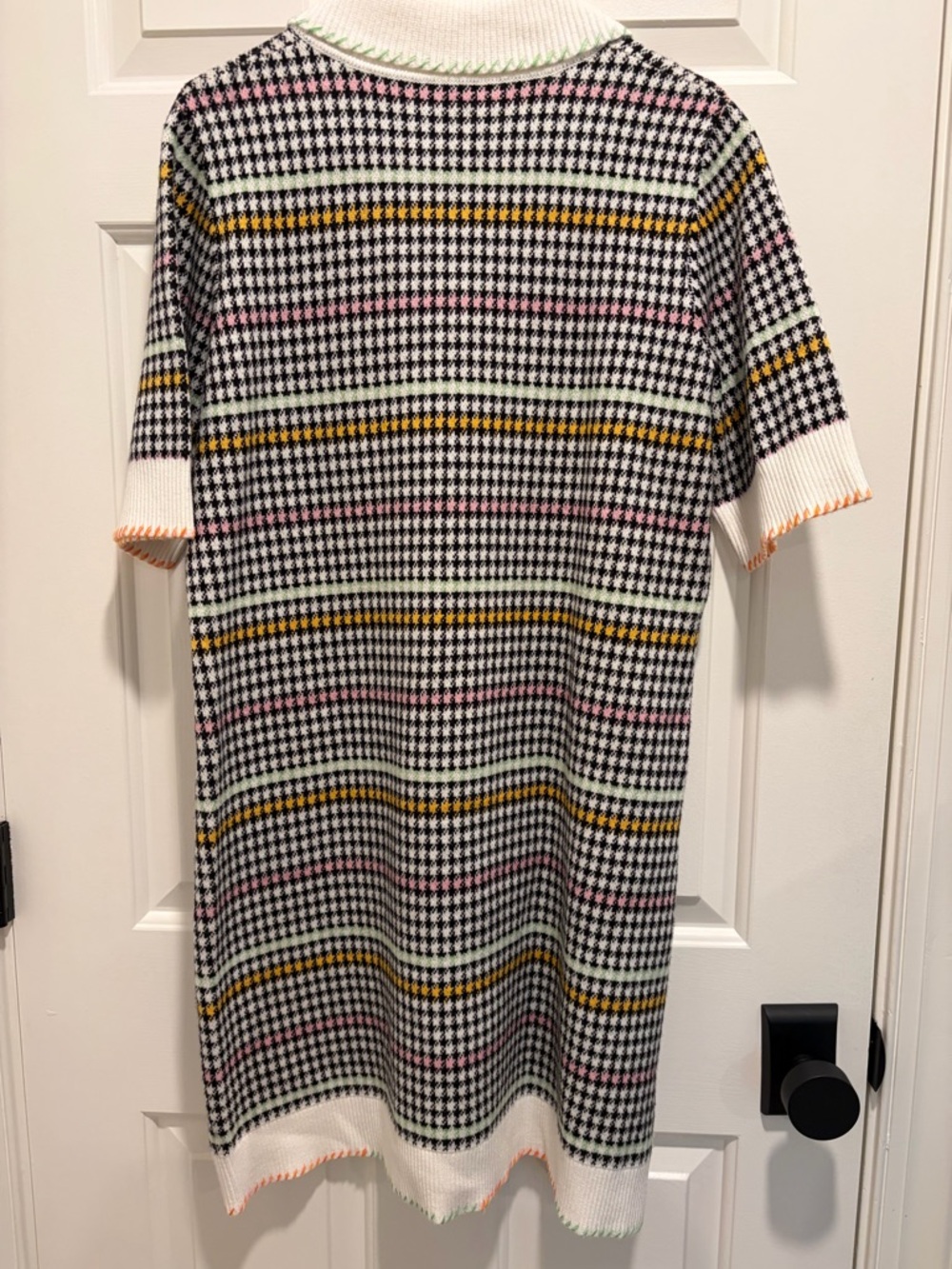 MAEVE 
Buttondown Sweater Shift Mini Dress - Picture 6 of 6